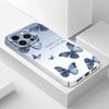 Alluring Butterfly Phone Case For iPhone 13 12 11 7 8 6 6S Plus Pro Max Mini X XS XR SE 2020 2022 Film Hard Cover