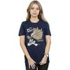 Womens/Ladies Rocket Board Wile E Coyote Cotton Boyfriend T-Shirt