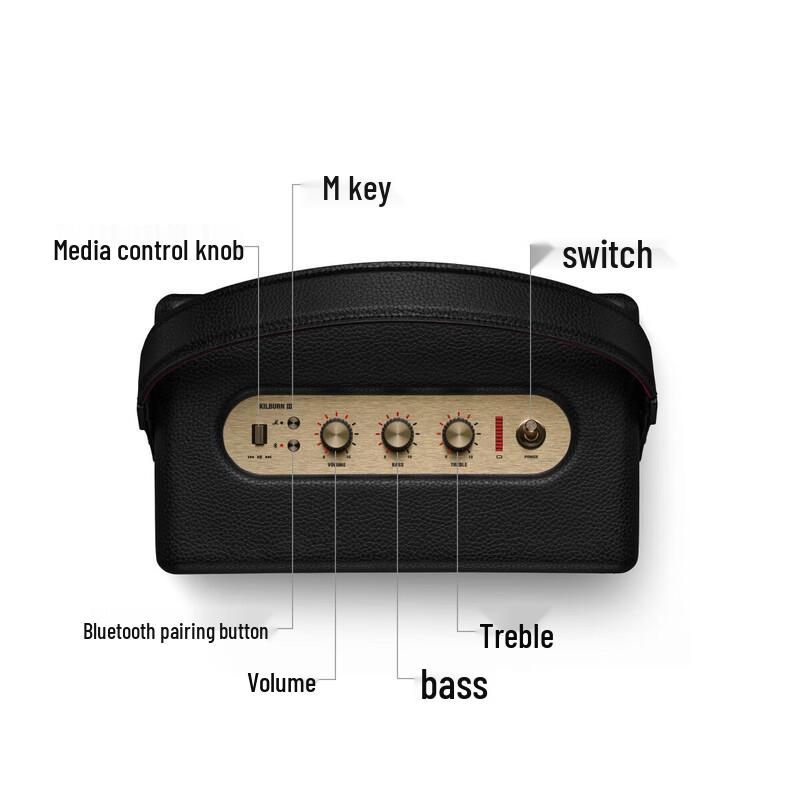 Портативная Bluetooth-колонка Marshall Kilburn III