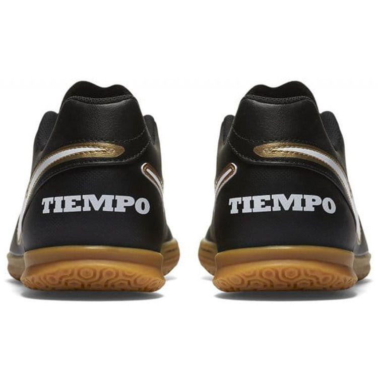 Nike Tiempo Rio 3 IC Черно-белые мужские кроссовки 819234-010