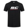 T-Shirt Summer Men's Cotton Short Sleeve SC Project T-Shirt Men's Gifts Motorcycle Top