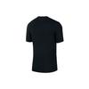 Nike Спортивная футболка с коротким рукавом Swoosh для мужчин, черные CW4305-010