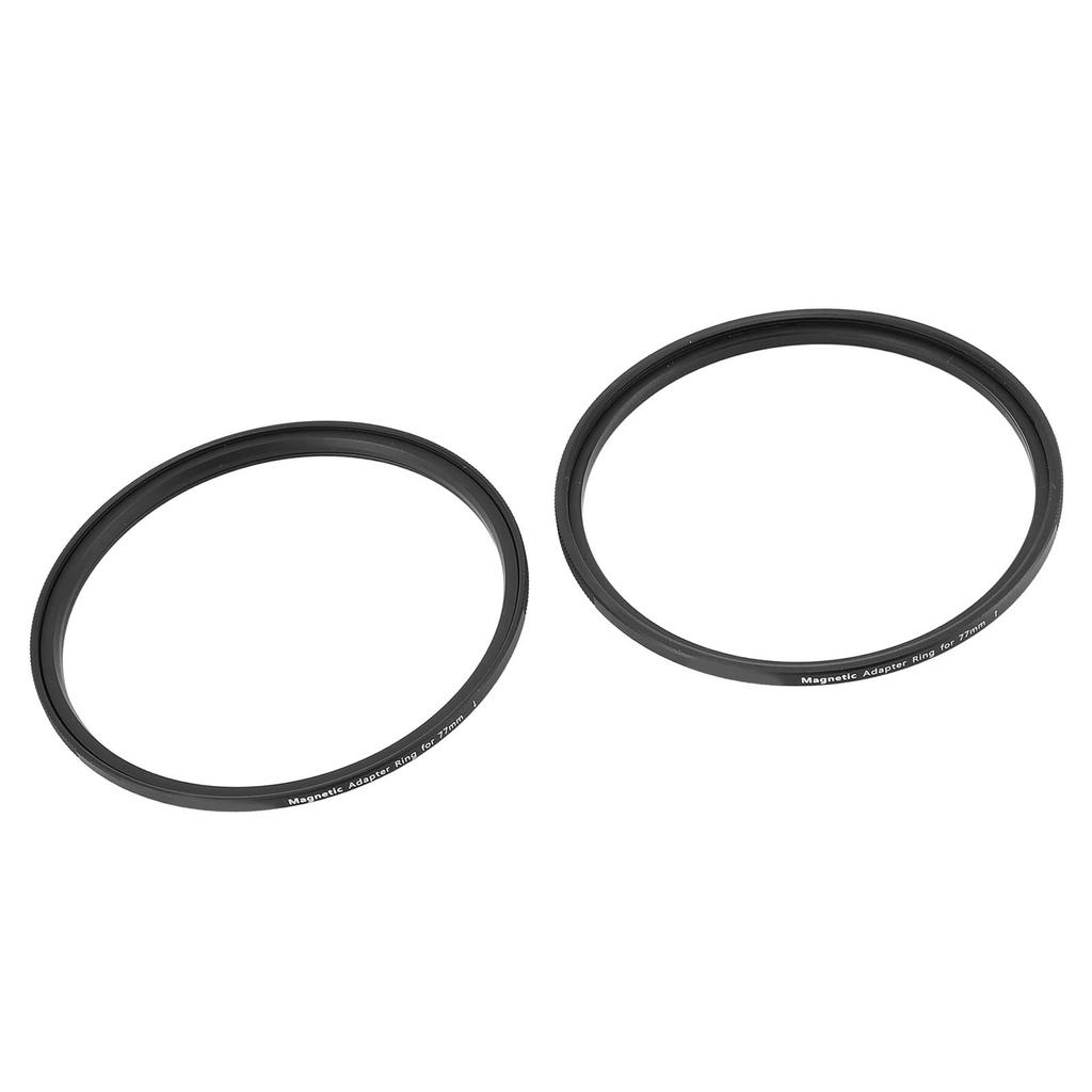 Magnetic Filter Ring Adapter 77mm Aluminum Alloy Secure Attachment Camera Lens Filter Adapter Ring F