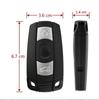 Smart Remote Control Car Key Fob Replacement 315Mhz Fit for BMW 1 3 5 6 7 Series