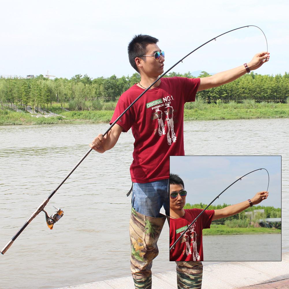 Морская удочка из углеродного волокна, телескопическая удочка, инструменты для рыболовных снастей (рыболовная катушка в комплект не входит)