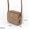 Bag FCQ874 CQ874 Khaki X Saddle 2 Jamie Signature PVC Leather Mini Camera Bag Ladies [Coach] (Shoulder Bag) [Outlet Product] [Brand] [Item]