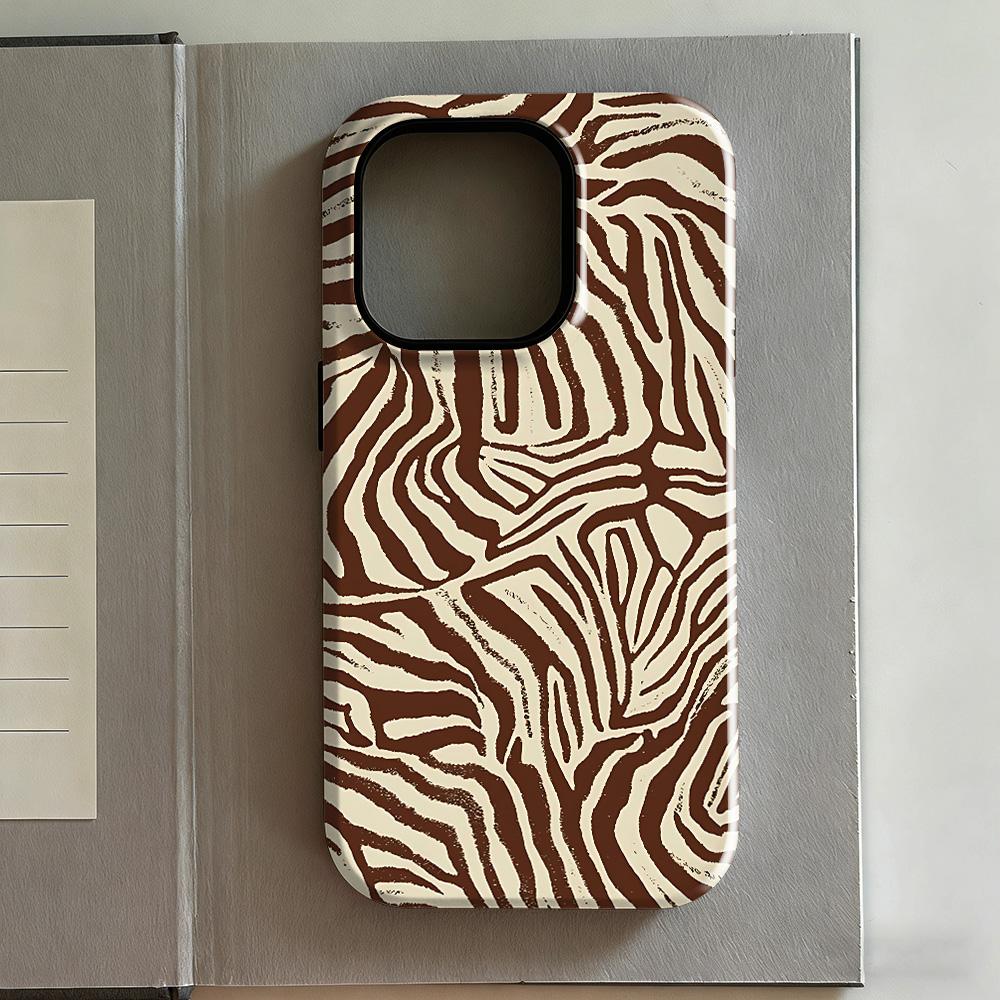 Clmj Leopard Print Phone Case for iPhone 17 16e 16 15 14 13 12 11 X XS XSMAX 7 8 Air Pro Max Plus Luxury Double-layer Back Cover