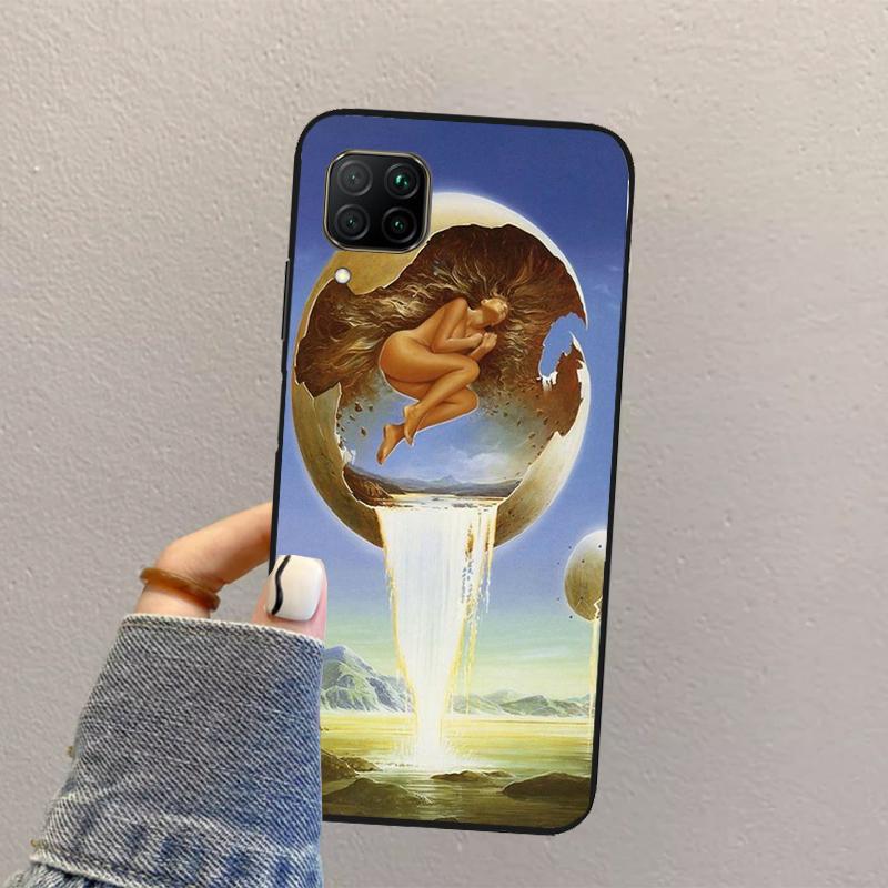 Чехол Salvador Dali Art для Huawei Nova Y70 Y90 Y60 Y73 Y72 Y61 Y91 12s 12i 11i 8i 9 10 SE P40 Lite P60 P30 Pro