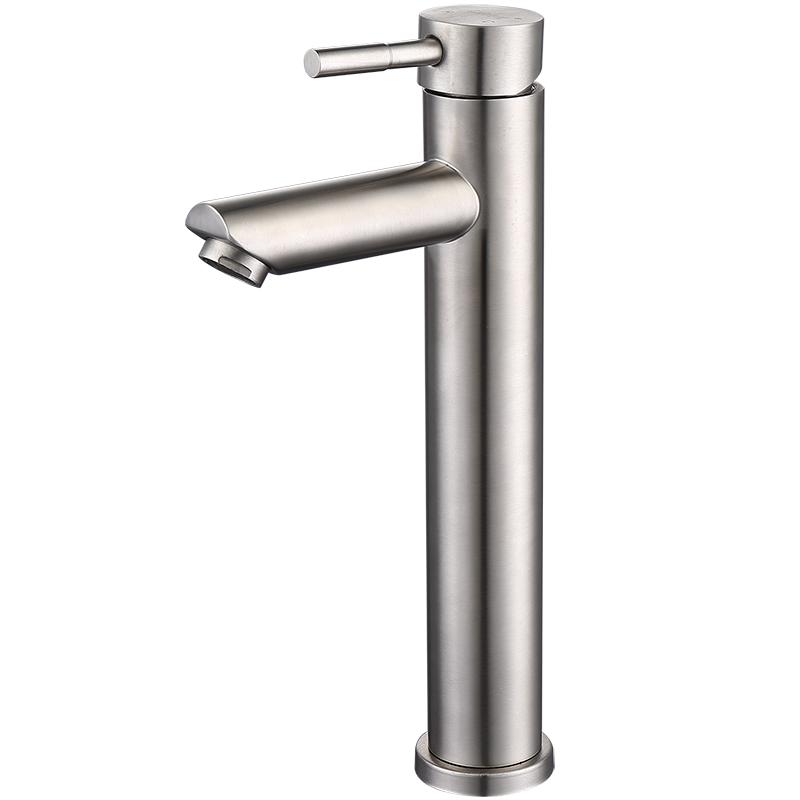 Larsd N8302 Tall Stainless Steel Basin Faucet