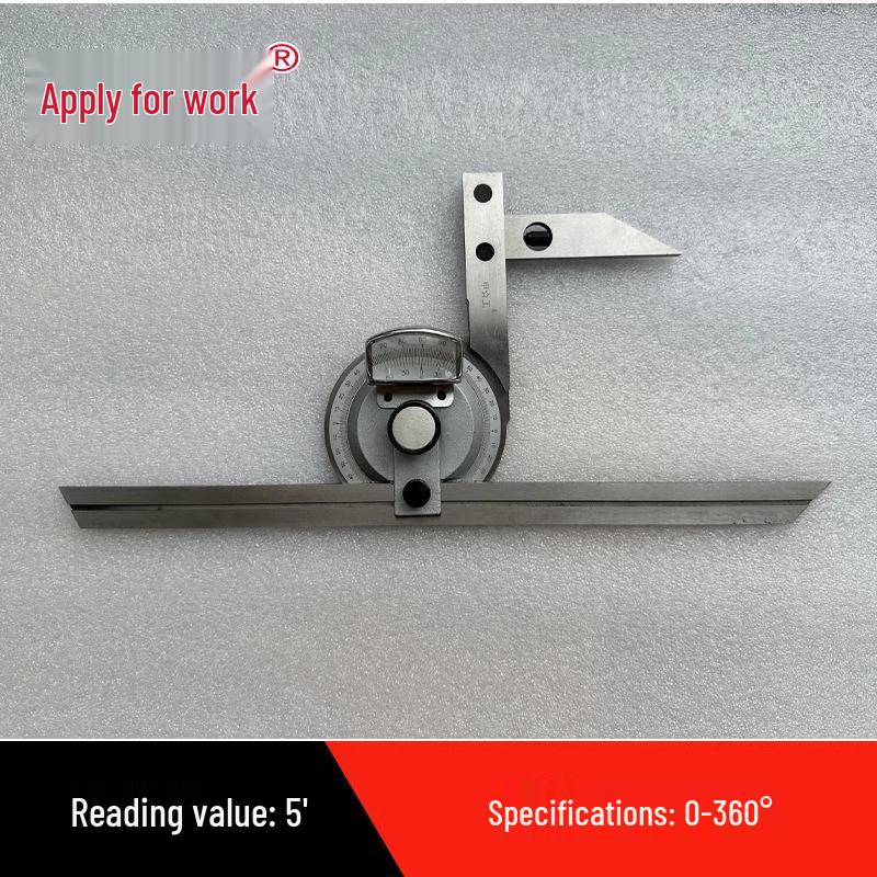 ShenHan ShenGong 0-320° Protractor: Versatile Industrial Goniometer Angle Measuring Tool