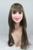 Figure head TPE head wig 2 connection wig type long hair not only, high-quality head, only, type, methods, #212-W060 (stand included)