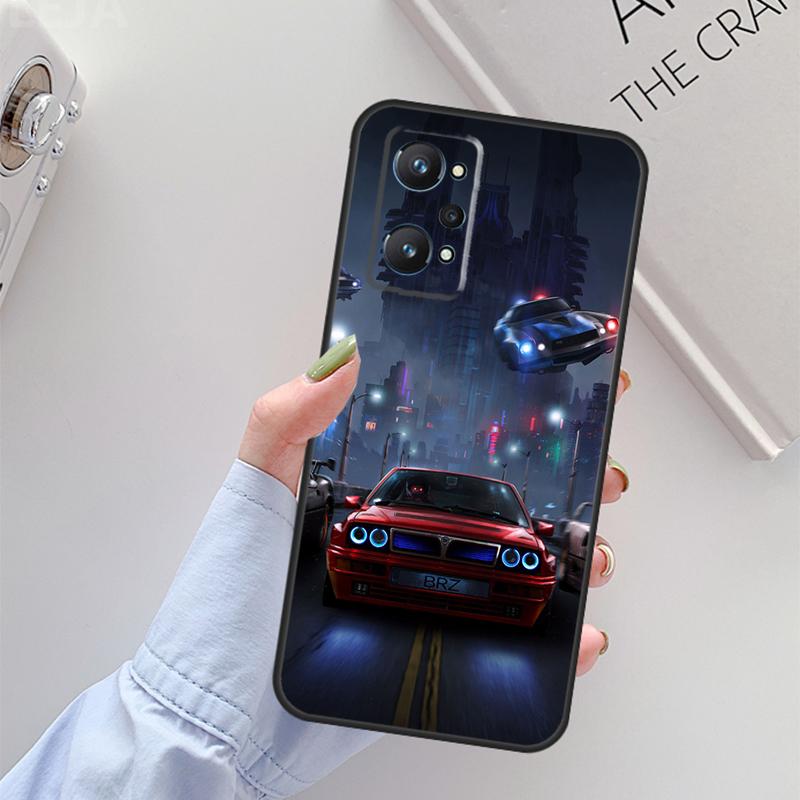 Чехол для Realme C67 C61 C75 C55 C53 C51 C21Y C25S GT 6 6T 5 GT7 Pro 10 11 12 13 14 Pro Plus с рисунком "Гонщик"