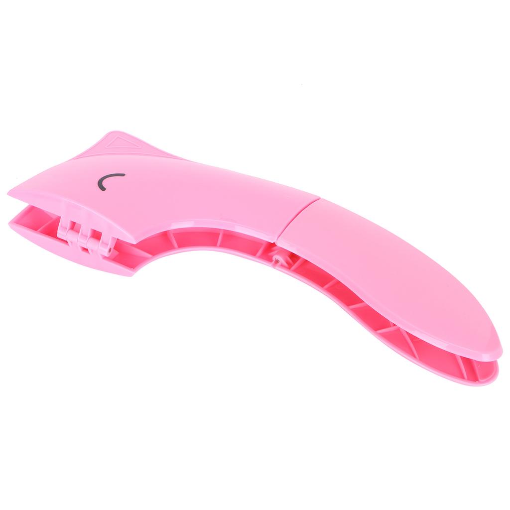 Складная накладка на сиденье для горшка, портативное сиденье для приучения к туалету для малышей, нескользящая накладка для путешествий(розовый )