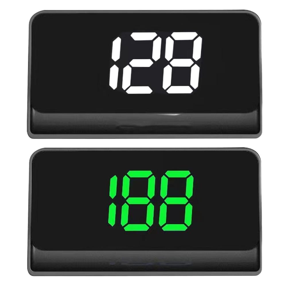 Электронный проекционный дисплей, светодиодный дисплей, автомобильный GPS-детектор миль в час, большой шрифт, цифровой HUD-проектор скорости на лобовое стекло для автомобиля