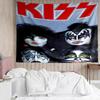 Kiss band Tapestry for Bedroom Aesthetic Classroom Tapestries Wall Hanging for Living Room Dorm Office,Ideal Creative Gift