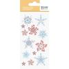 Stickers - ARTEMIO - Xmas Berries - 13 Pcs - Snowflakes - Transparent