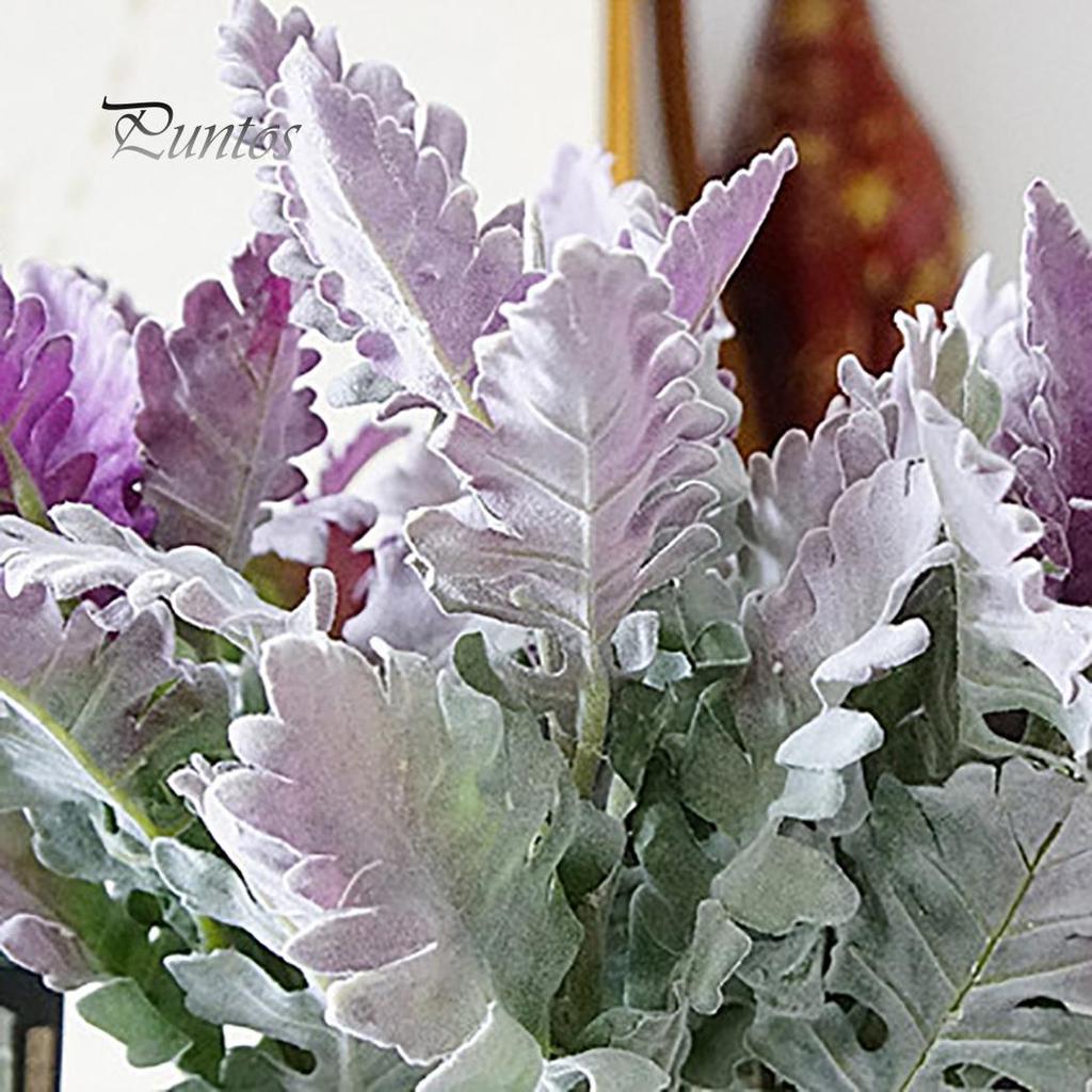 1шт искусственный Senecio Cineraria поддельные растения фото реквизит DIY домашний офис декор