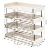 Tea Bag Storage Box Office Coffee Organizer Drawer Rack Mask Lipstick Cosmetics Rack Kitchen Organization Desk Storage Station