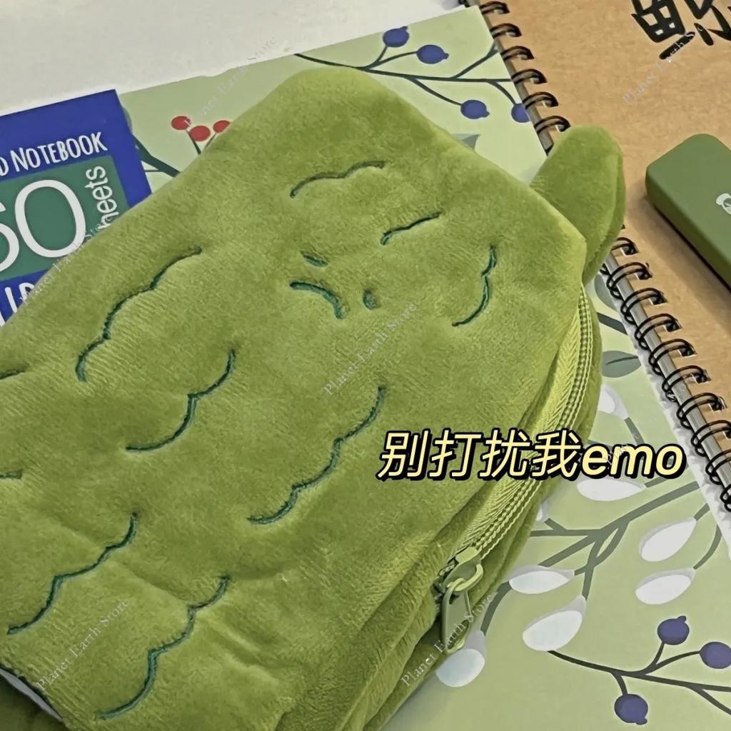 1 шт. Маленькая момордика харантия пенал Милый пенал Странная сумка для хранения момордики харантии Смайлики и грустные смайлики