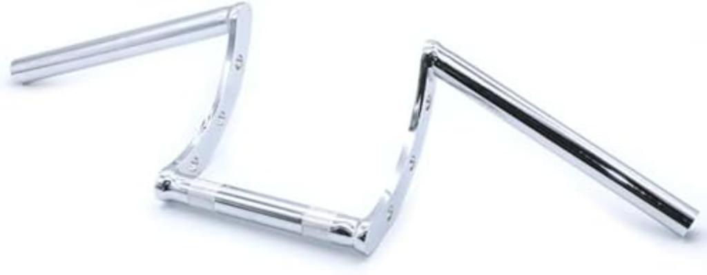 Vilom Motorcycle Handlebar 22/25mm Universal Bar Handle Fits Stainless Steel Resistant (22mm, Silver)