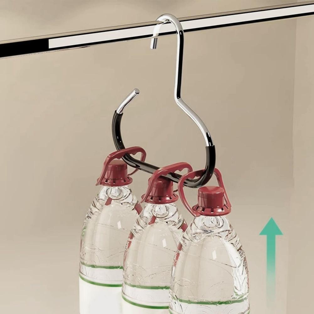 Органайзер для вешалки для шляп для шкафа, Сверхпрочная стойка с крючками для кепок, шляп, галстуков, шарфов и сумок, Идеально подходит для хранения аксессуаров