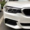 Накладка на переднюю фару автомобиля, «ресничка» для BMW 5 серии G30 G31 G38 F90 M5 525i 530i 540i 2017-2021, декоративные накладки на фару, 3D наклейки