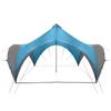Blue Party Tent with Roof 400 x 400 x 320 cm Polyester and Steel