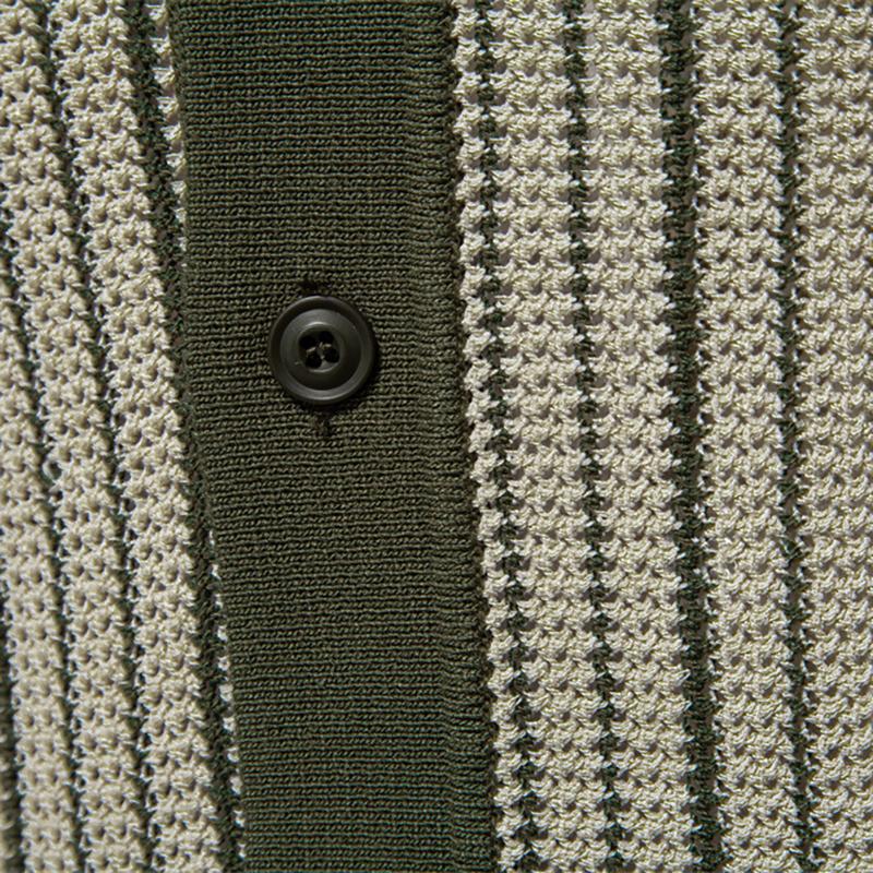 Camel 2025 Лето Вышитая Новая Мужская Рубашка Поло С Коротким Рукавом Трикотажная Полосатая Модная Деловая Рубашка Поло Для Мужчин