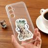 Манга Доктор. Чехол для телефона Stone Senku Ishigami для Samsung S30,23,21,22,20, FE lite,S10,9,8,7 PIus Note20ultra Мягкий прозрачный