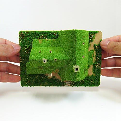 Sankei Giant Bean Bag Chairs 1/150 Studio Ghibli Series Kiki's Delivery Service Kiki and Jiji's House (Okino Residence) MK07-22 Paper Craft