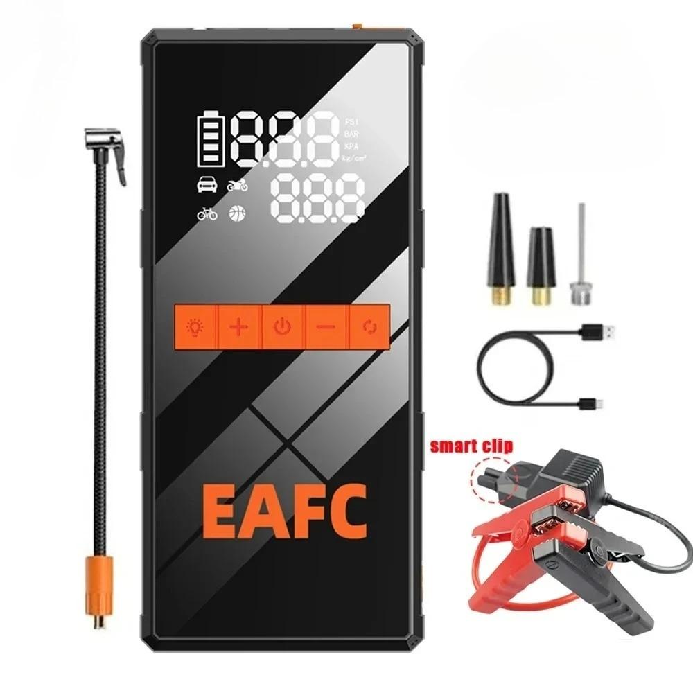 Car Jump Starter 4 In1 Pump Air Compressor 150PSI 1200A Car Starting Device Power Bank Starter Booster Digital Tire Inflator