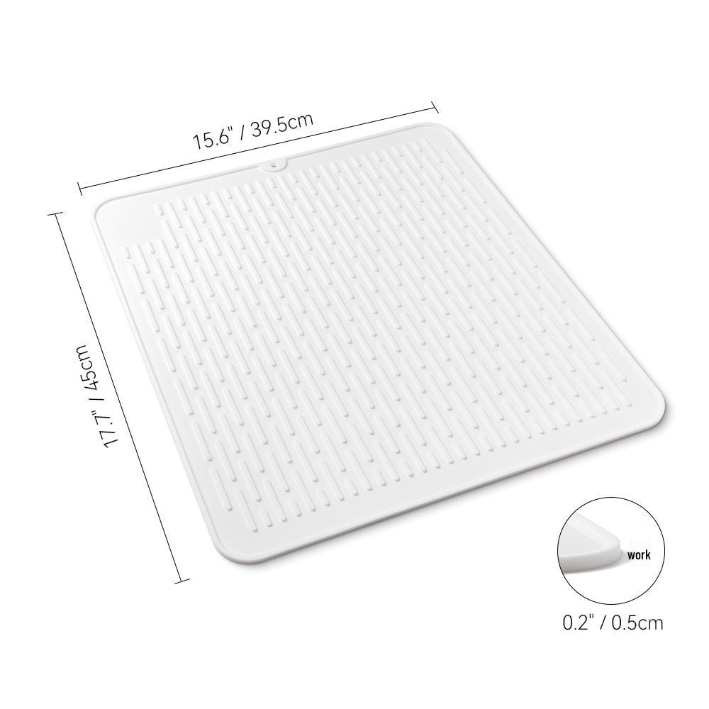 Силиконовый термостойкий противоскользящий коврик на кухонную столешницу