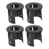 4Pcs Parking Assist Sensor Bezels Front Rear Stable Performance Replacement for Dodge Ram 1500