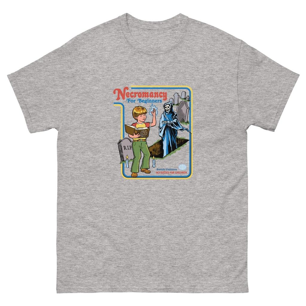 Necromancy for Kids T-Shirt – Retro Dark Humour Graphic Unisex Tee up to 5XL