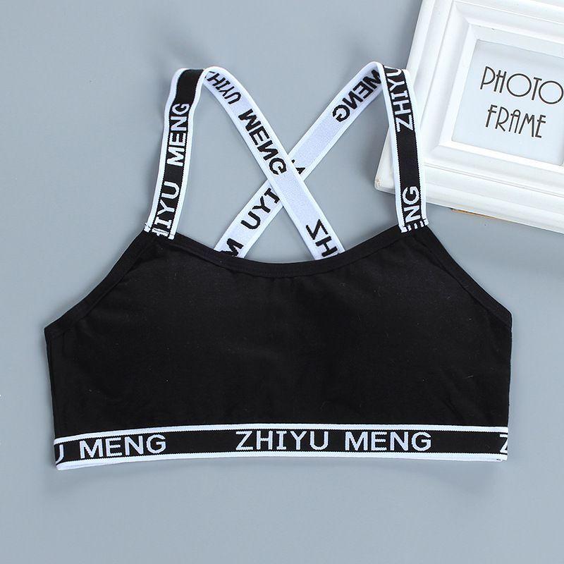 Girls Cotton Underwear Sport Bra Training Bra Stundent Undergarments