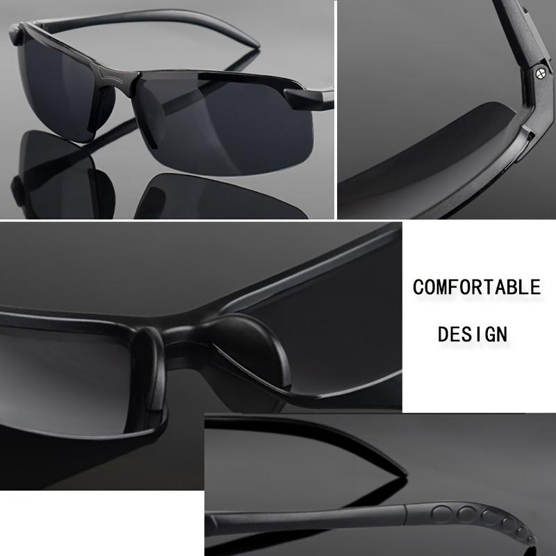 Очки ночного видения для женщин и мужчин, модные полуободковые очки для водителя с антибликовым покрытием для ночного вождения