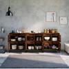 Sideboards 3 pcs Smoked Oak 60 x 35 x 70 cm Engineered Wood