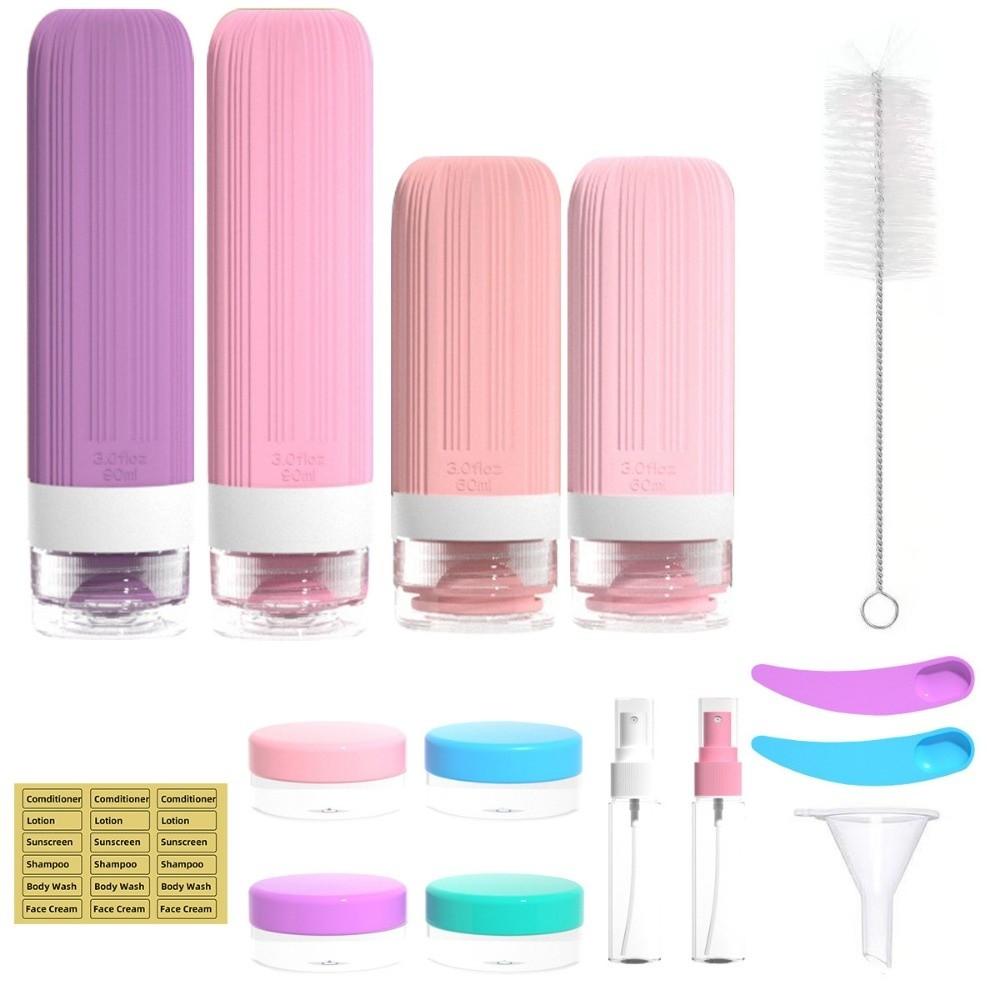 Leak-Proof Squeeze Liquid Bottle Kit Empty Cosmetic Container  Sub-bottling Tool