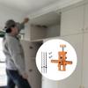 Adjustable Mounting Jig for Cabinet Door Installation Tool Kitchen And Wardrobe