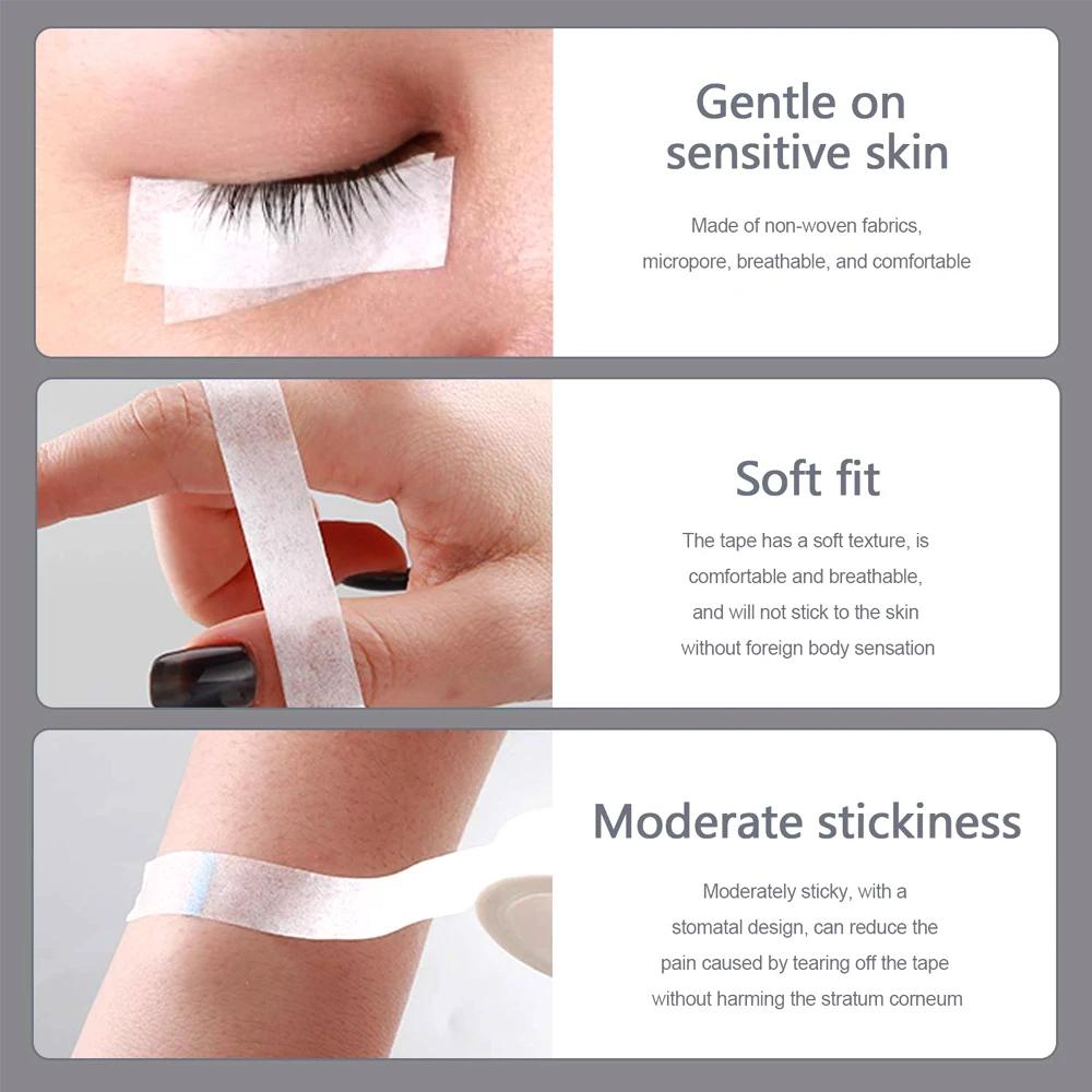 5 рулонов микропористой ленты, дышащая бумажная лента, бумажная хирургическая лента без латекса, рулоны бумажной бинтовой ленты в индивидуальной упаковке