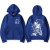 Anime My Hero Academia Bakugou Katsuki Zipper Hoodies Men Fashion Long Sleeves Zip Up Hooded Sweatshirts Coats Jacket Streetwear