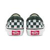 Vans Повседневные слипоны Прочные Легкие Низкие Детские кеды для скейтбординга Зеленые Белые Шахматная клетка Детские кроссовки VN0A5KXM8CA