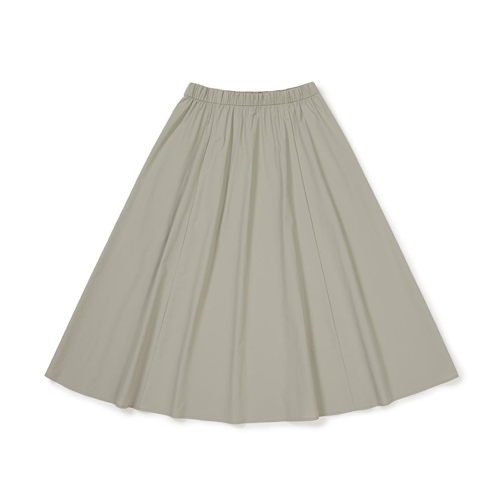 [Snowpeak] Syntech Women's Woven Skirt Beige Gray (S24MWSSK31)