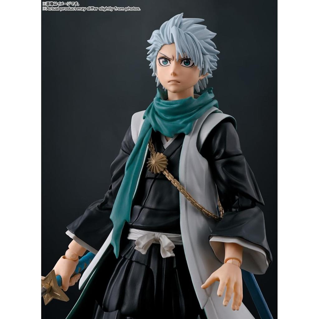 TAMASHII NATIONS С.Х.. Фигурка Figuarts BLEACH Toshiro Hitsugaya 135 мм из ПВХ и АБС окрашена