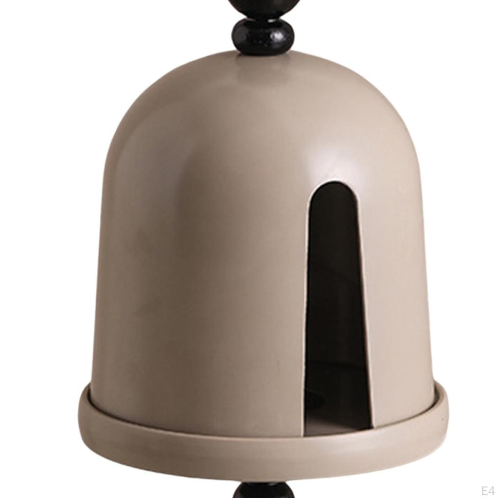 Facial Napkin Box Paper Dispenser with Pallet Freestanding Tissue Case Storage for