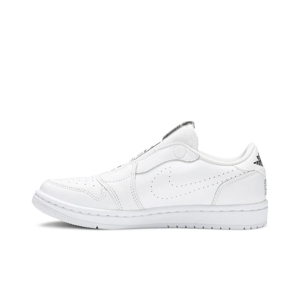 Womens Air Jordan 1 Low Slip 'White' (women's sizes) White / White Vintage Basketball Shoes AV3918 100