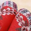 Зимняя вышитая обувь плюс бархат теплая женская хлопковая обувь на плоской подошве в ретро китайском этническом стиле старая нескользящая старая пекинская тканевая обувь подарок