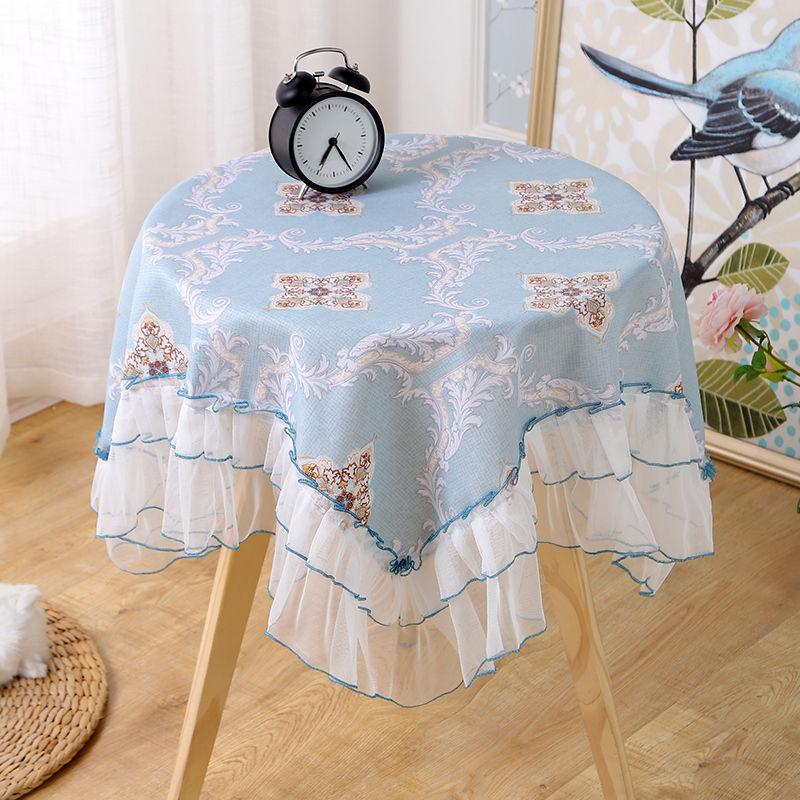 European Style Lace Tablecloth Dining Table Cover Tablecloth Square Table Sweet Lace Tablecloth Coffee Table Square Table
