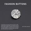 10Pcs Metal Buttons Exquisite High-End Retro Silver Round Sweater Cardigan Jacket Shirt High-End Buttons Daquan