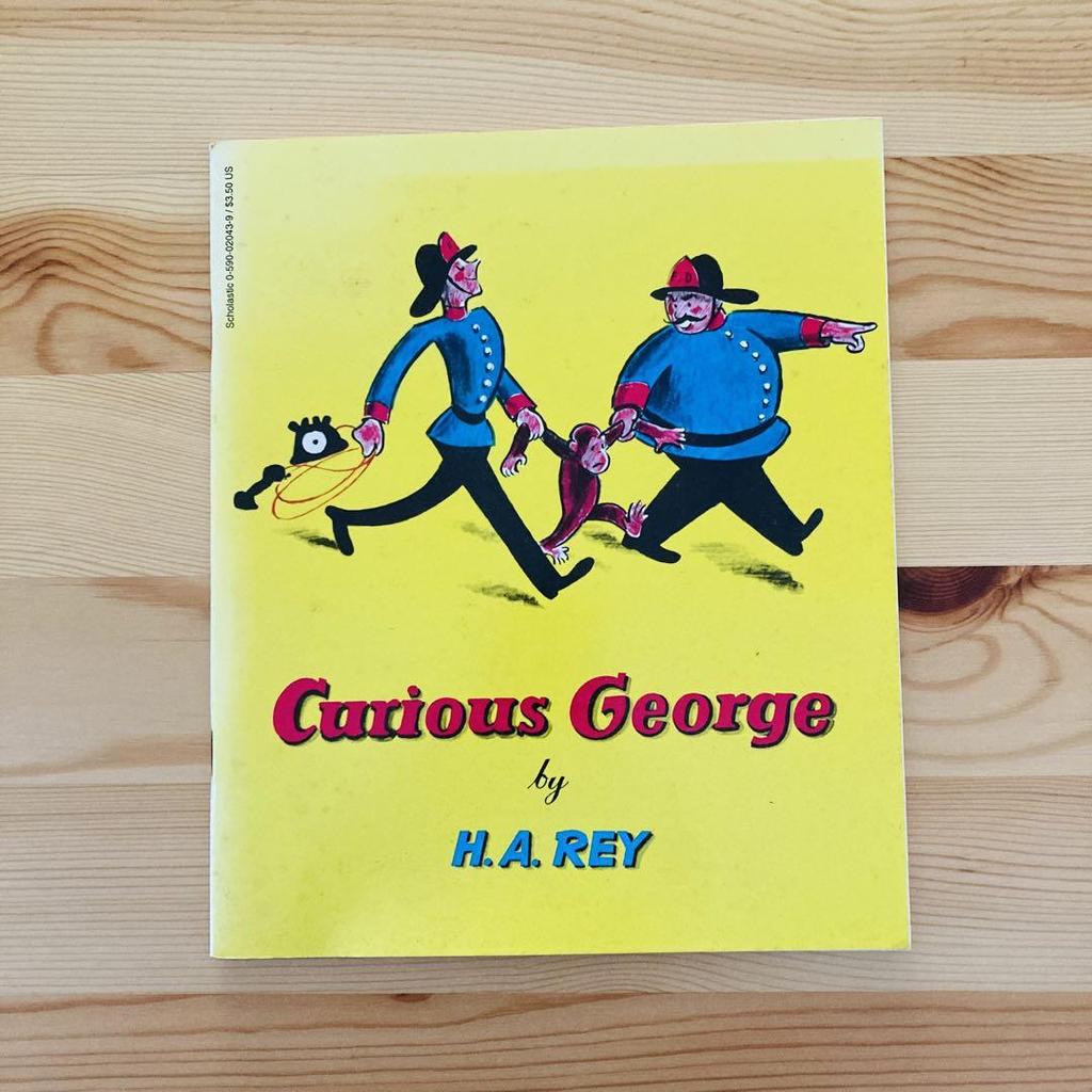 [Б/У] Редкий винтажный подержанный английский набор иллюстрированных книг H.A.REY из 4 книг английское издание